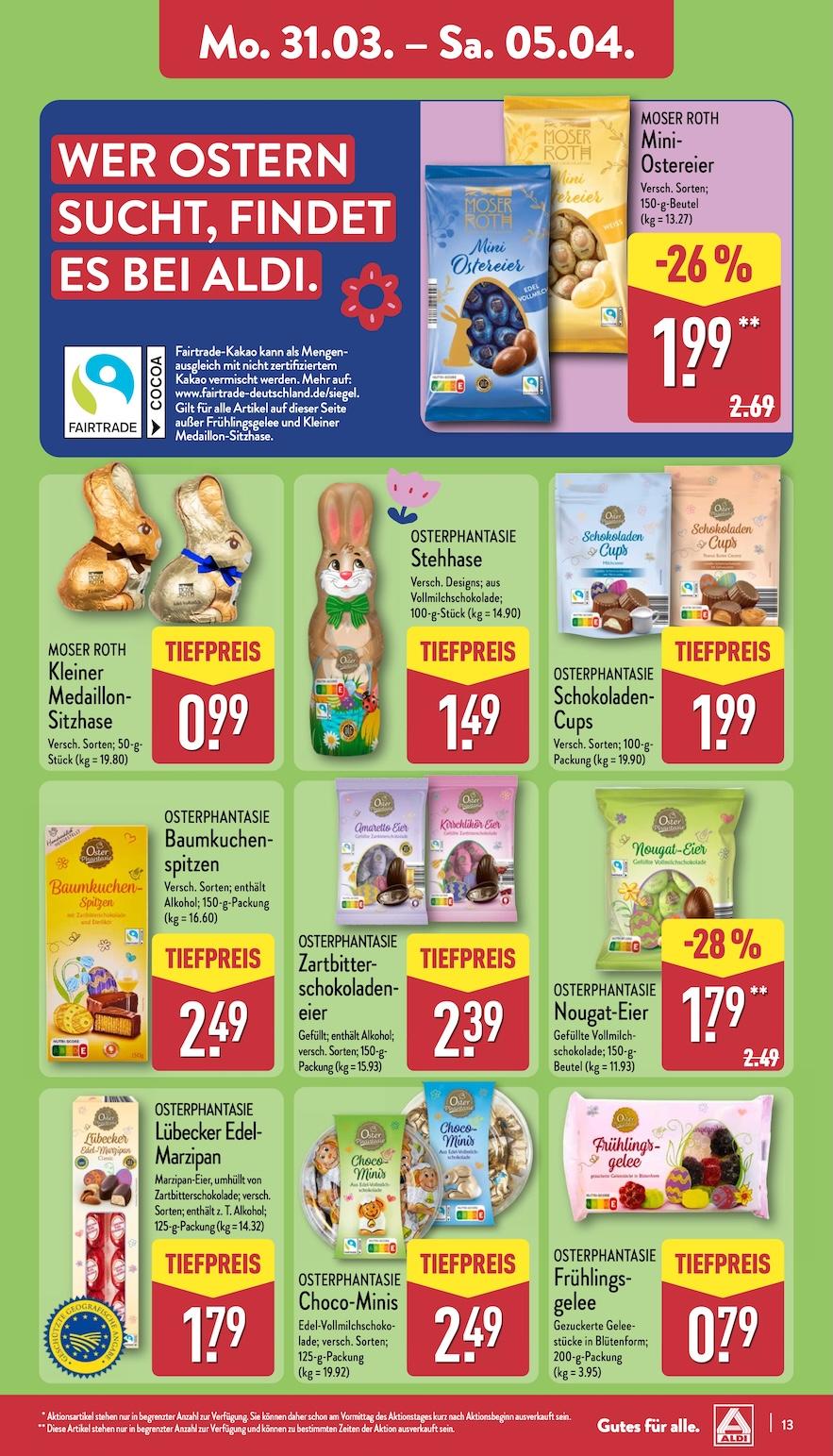Aldi Aldi Nord Prospekt ab Montag Seite 13