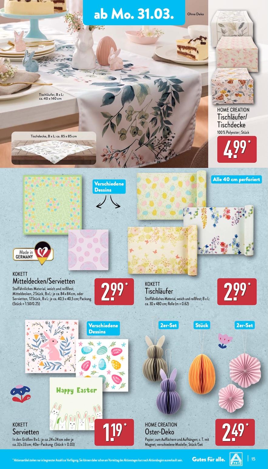 Aldi Aldi Nord Prospekt ab Montag Seite 15