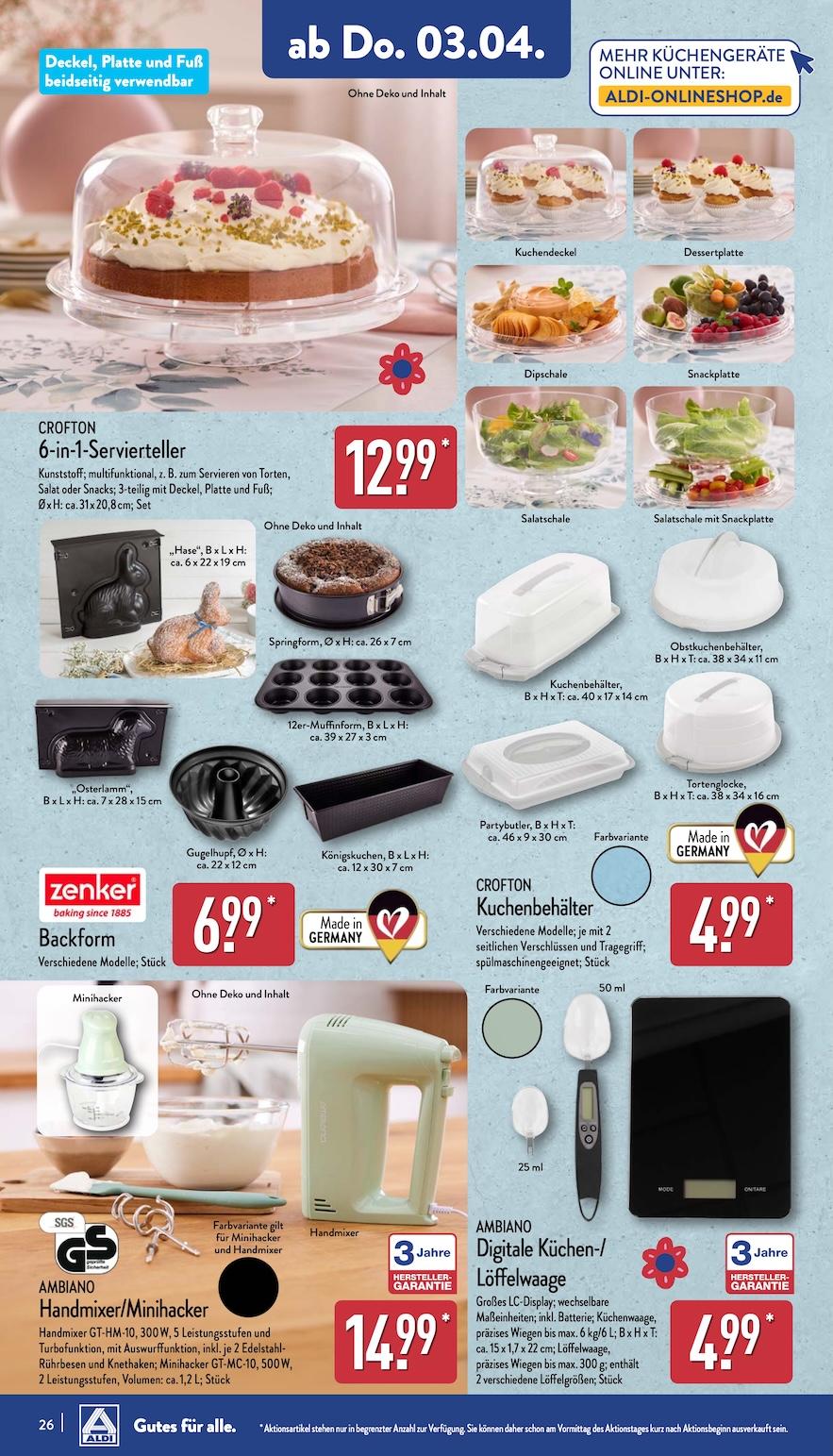 Aldi Aldi Nord Prospekt ab Montag Seite 30