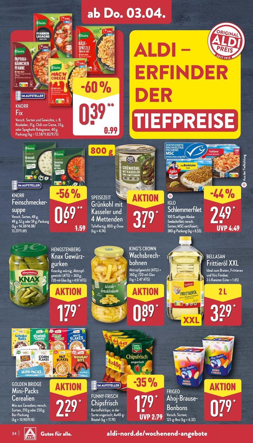Aldi Aldi Nord Prospekt ab Montag Seite 38