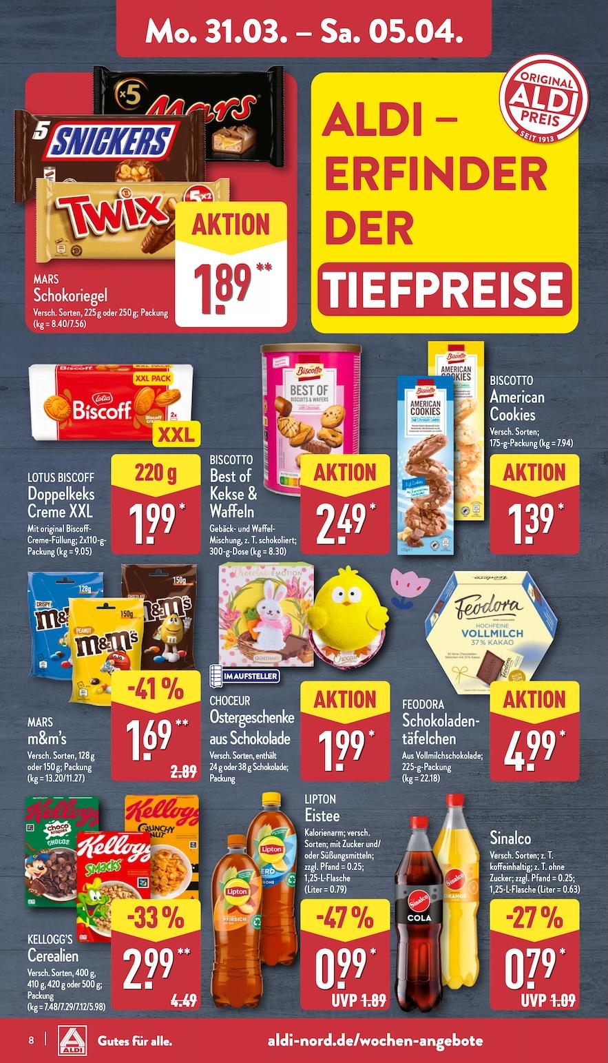 Aldi Aldi Nord Prospekt ab Montag Seite 8