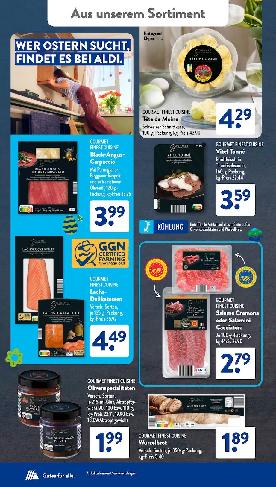 Aldi Aldi Süd Prospekt ab Montag Seite 17