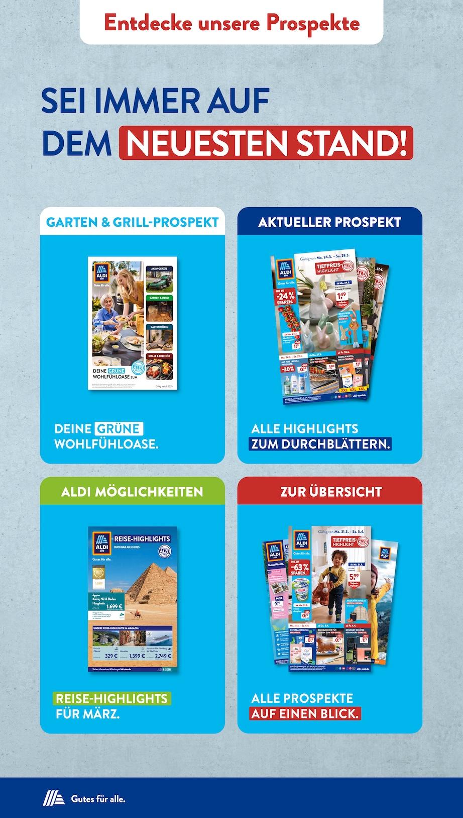 Aldi Aldi Süd Prospekt ab Montag Seite 29