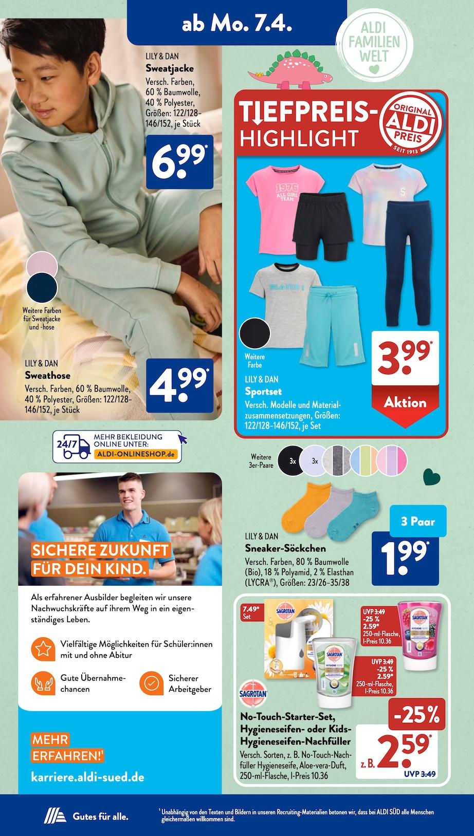 Aldi Aldi Süd Prospekt ab Montag Seite 7
