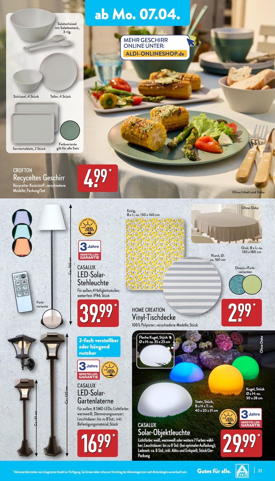 Aldi Aldi Nord Prospekt ab Montag Seite 21