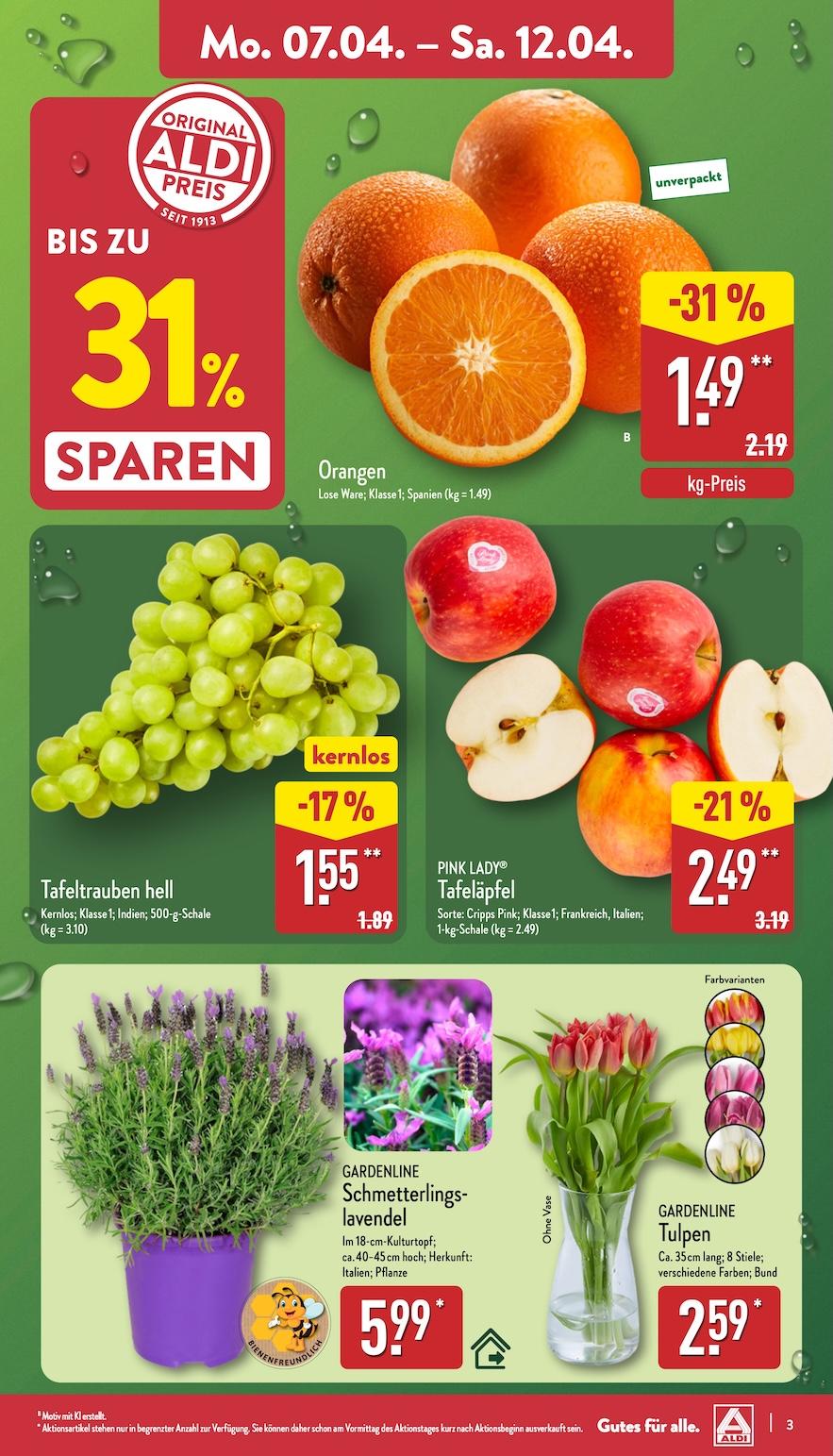 Aldi Aldi Nord Prospekt ab Montag Seite 3