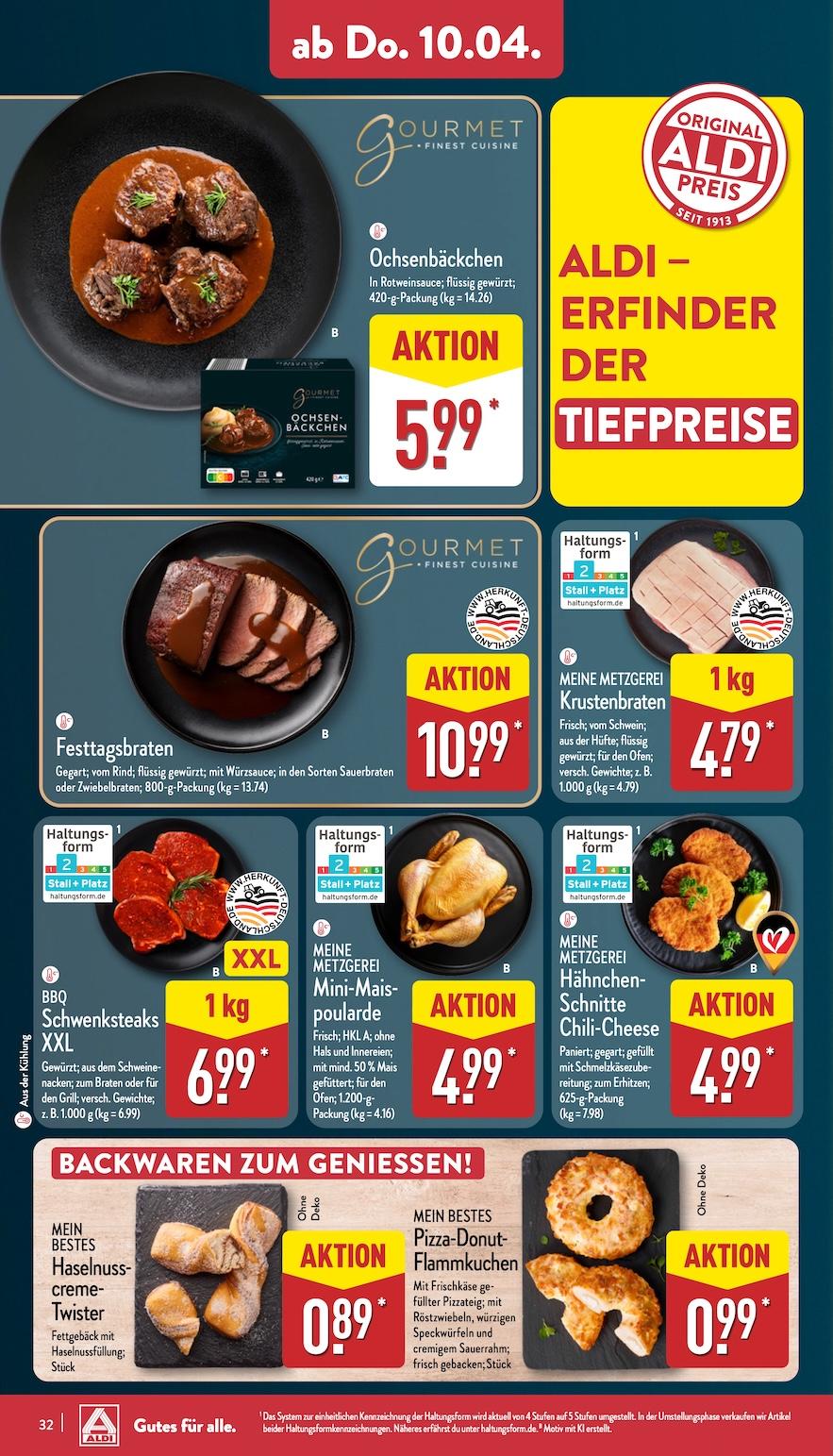 Aldi Aldi Nord Prospekt ab Montag Seite 32