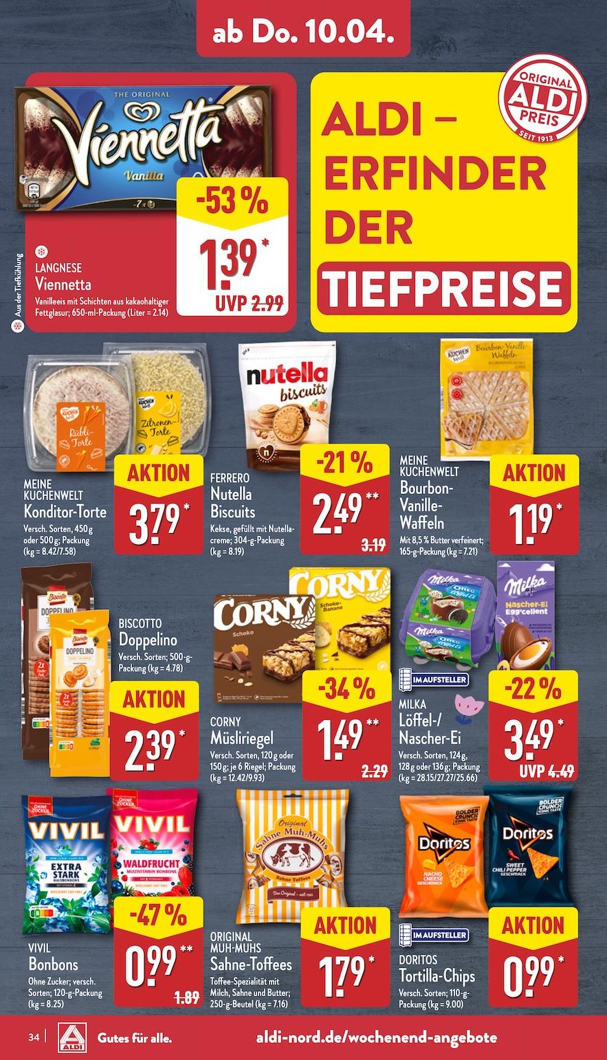 Aldi Aldi Nord Prospekt ab Montag Seite 34