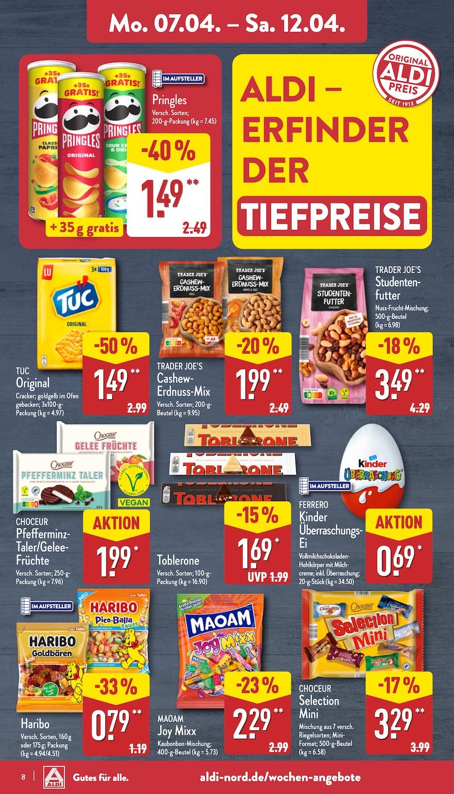 Aldi Aldi Nord Prospekt ab Montag Seite 8