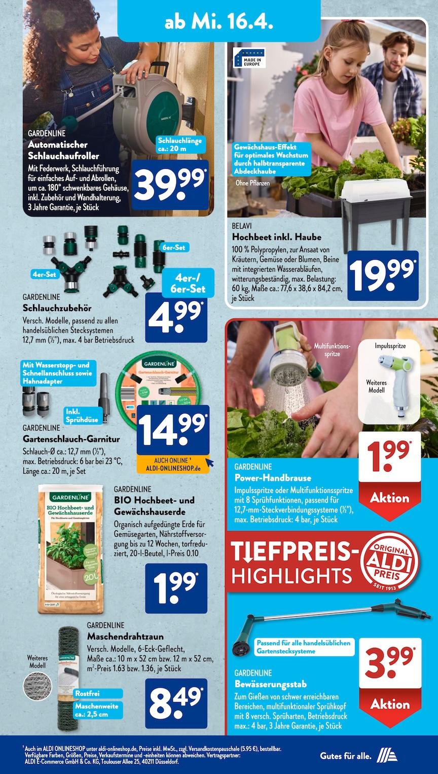 Aldi Aldi Süd Prospekt ab Montag Seite 16