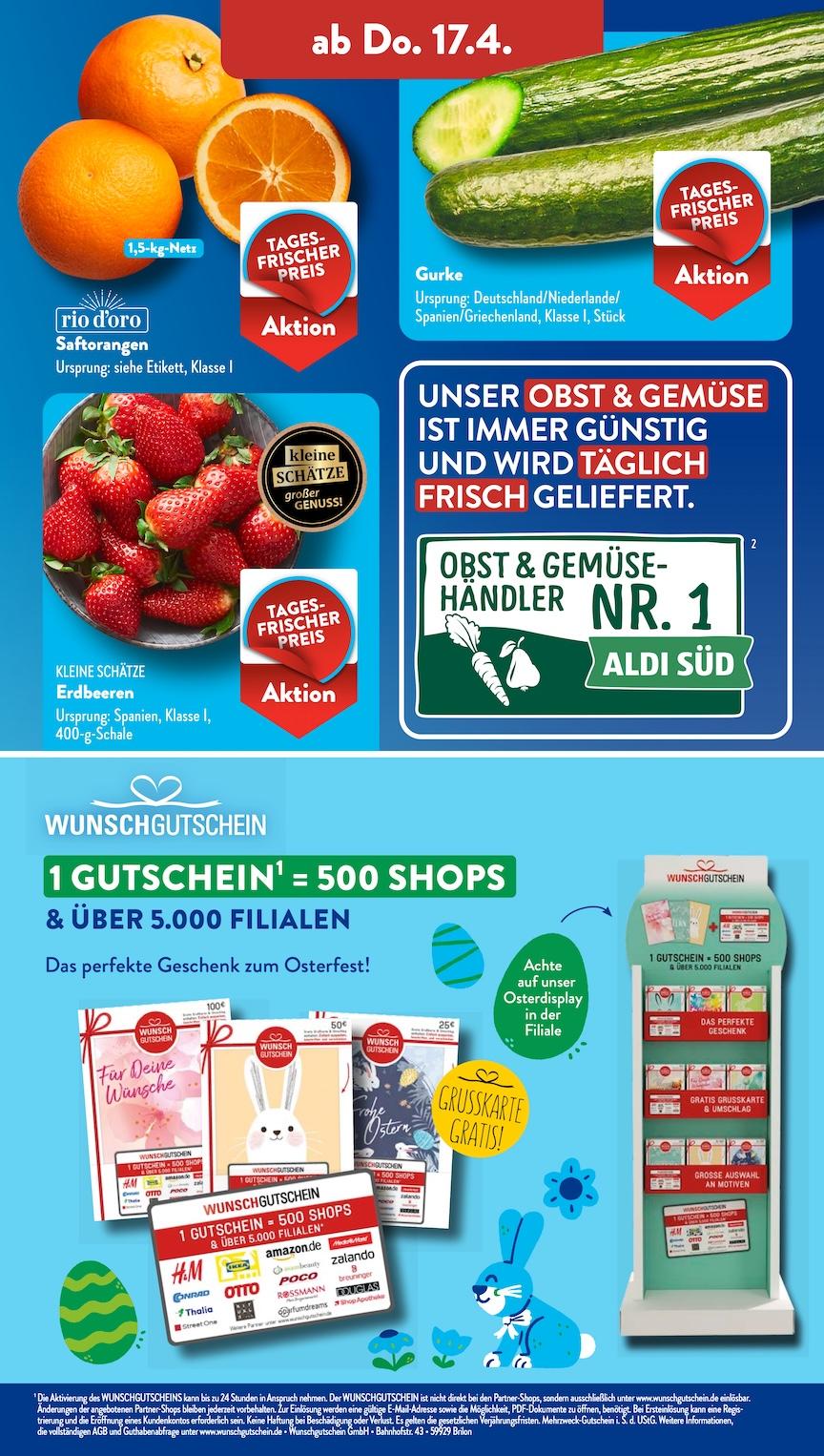 Aldi Aldi Süd Prospekt ab Montag Seite 18