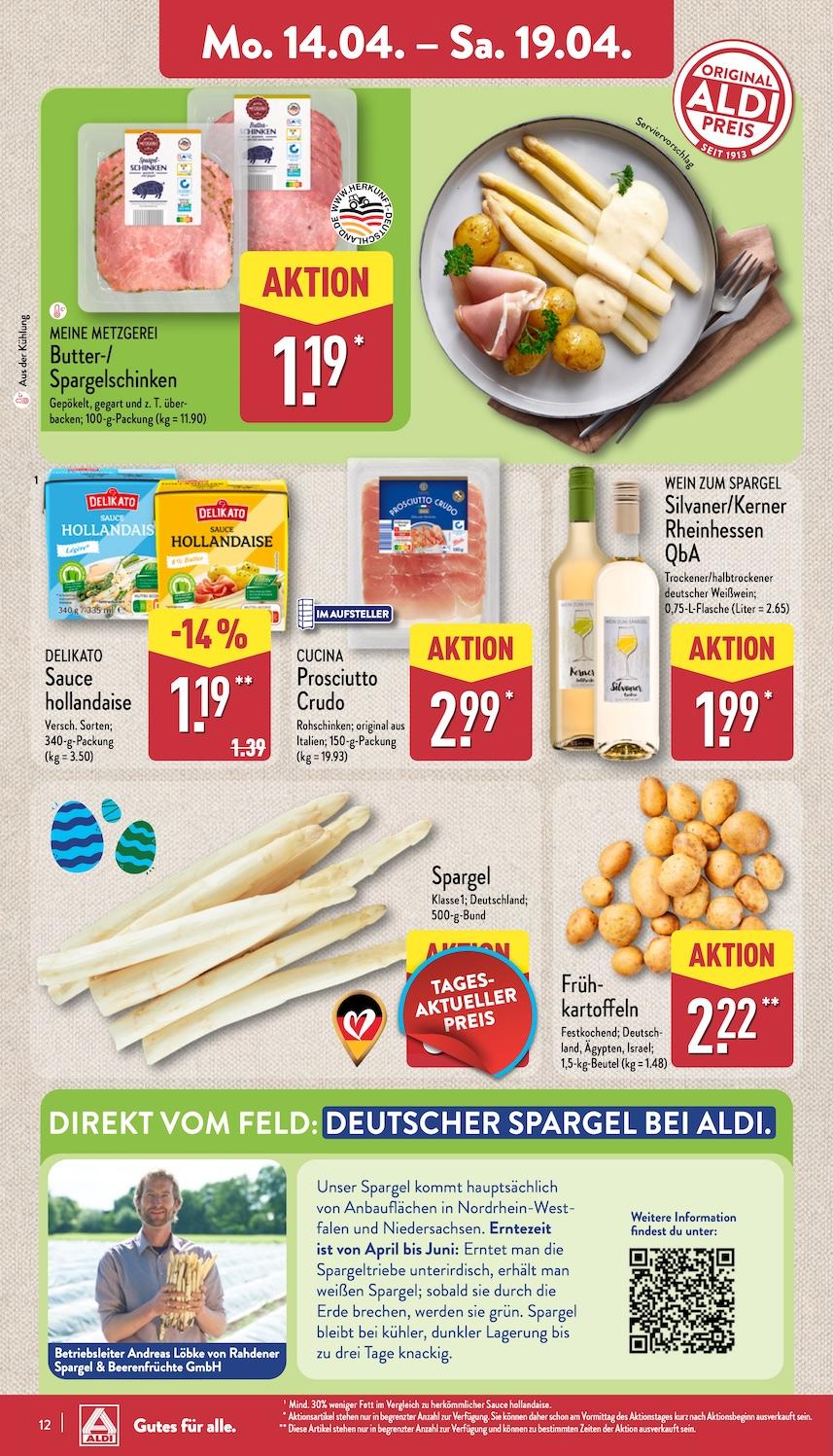 Aldi Aldi Nord Prospekt ab Montag Seite 12