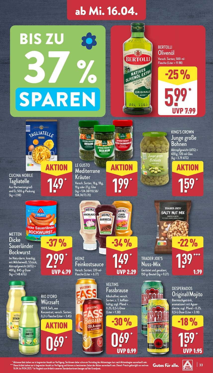 Aldi Aldi Nord Prospekt ab Montag Seite 33