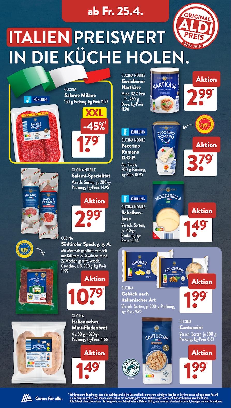 Aldi Aldi Süd Prospekt ab Dienstag Seite 22