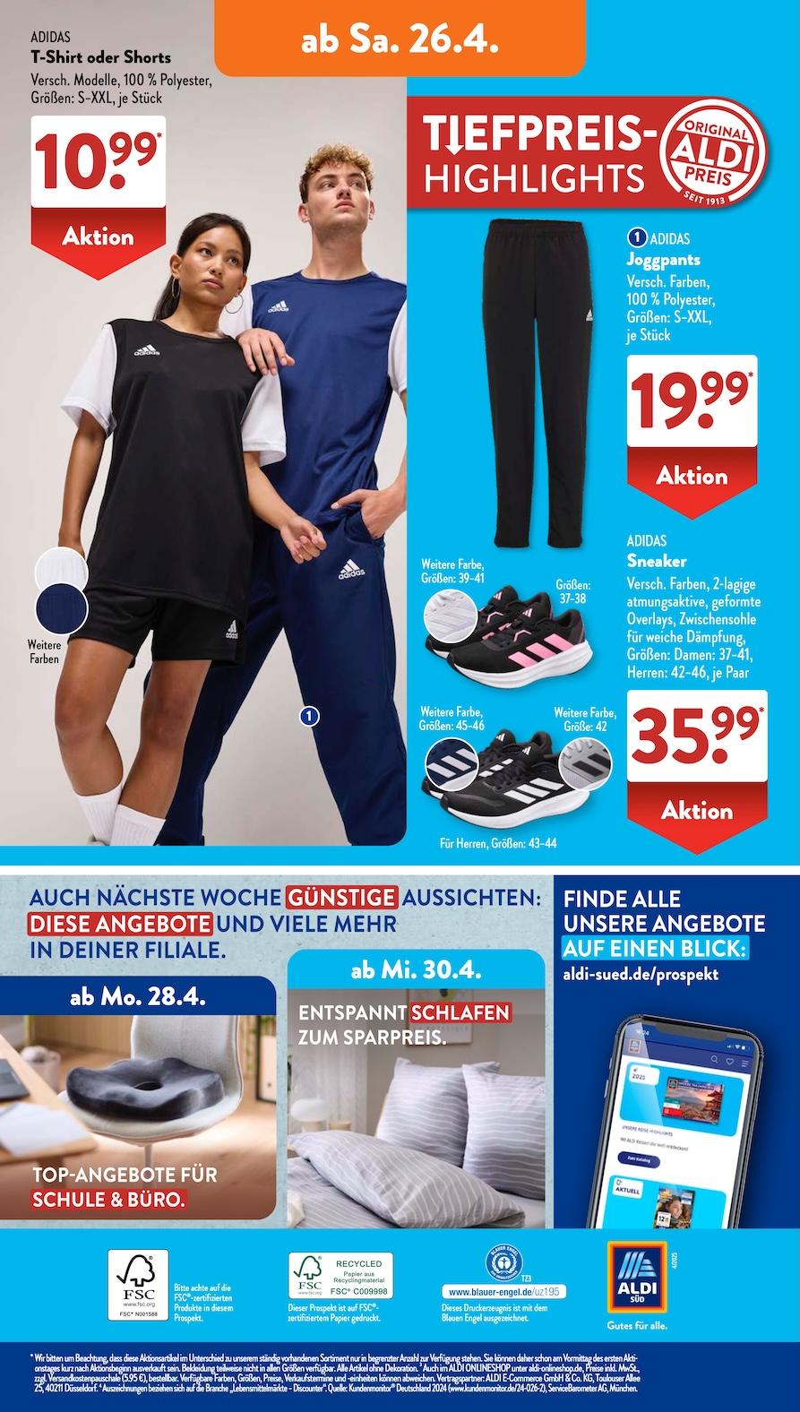 Aldi Aldi Süd Prospekt ab Dienstag Seite 24