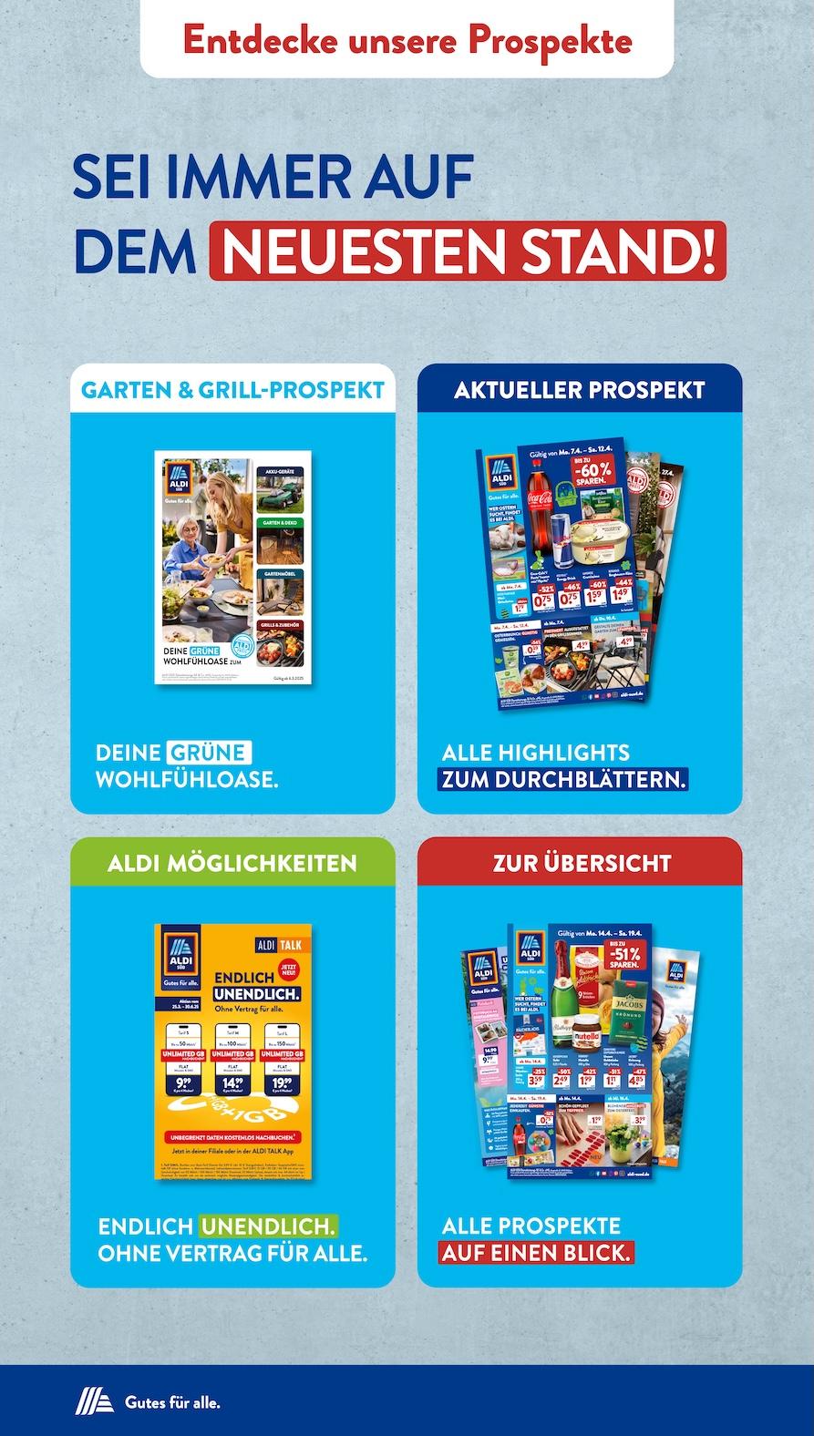 Aldi Aldi Süd Prospekt ab Dienstag Seite 38