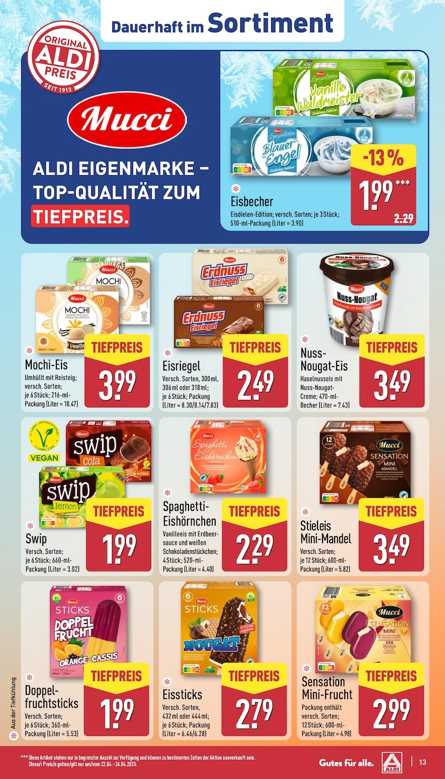 Aldi Aldi Nord Prospekt ab Montag Seite 13