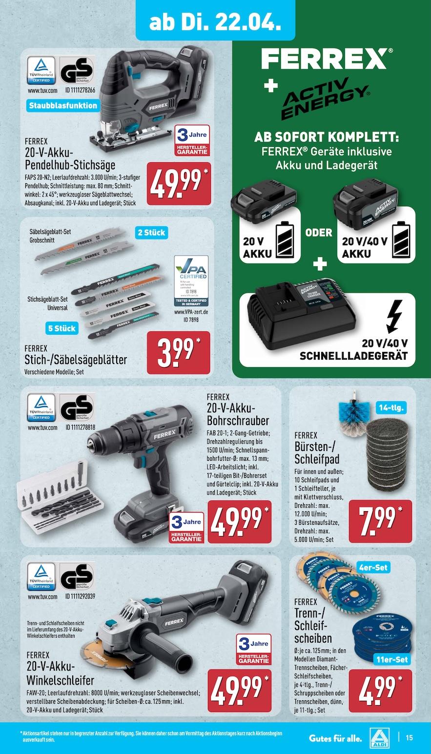 Aldi Aldi Nord Prospekt ab Montag Seite 15