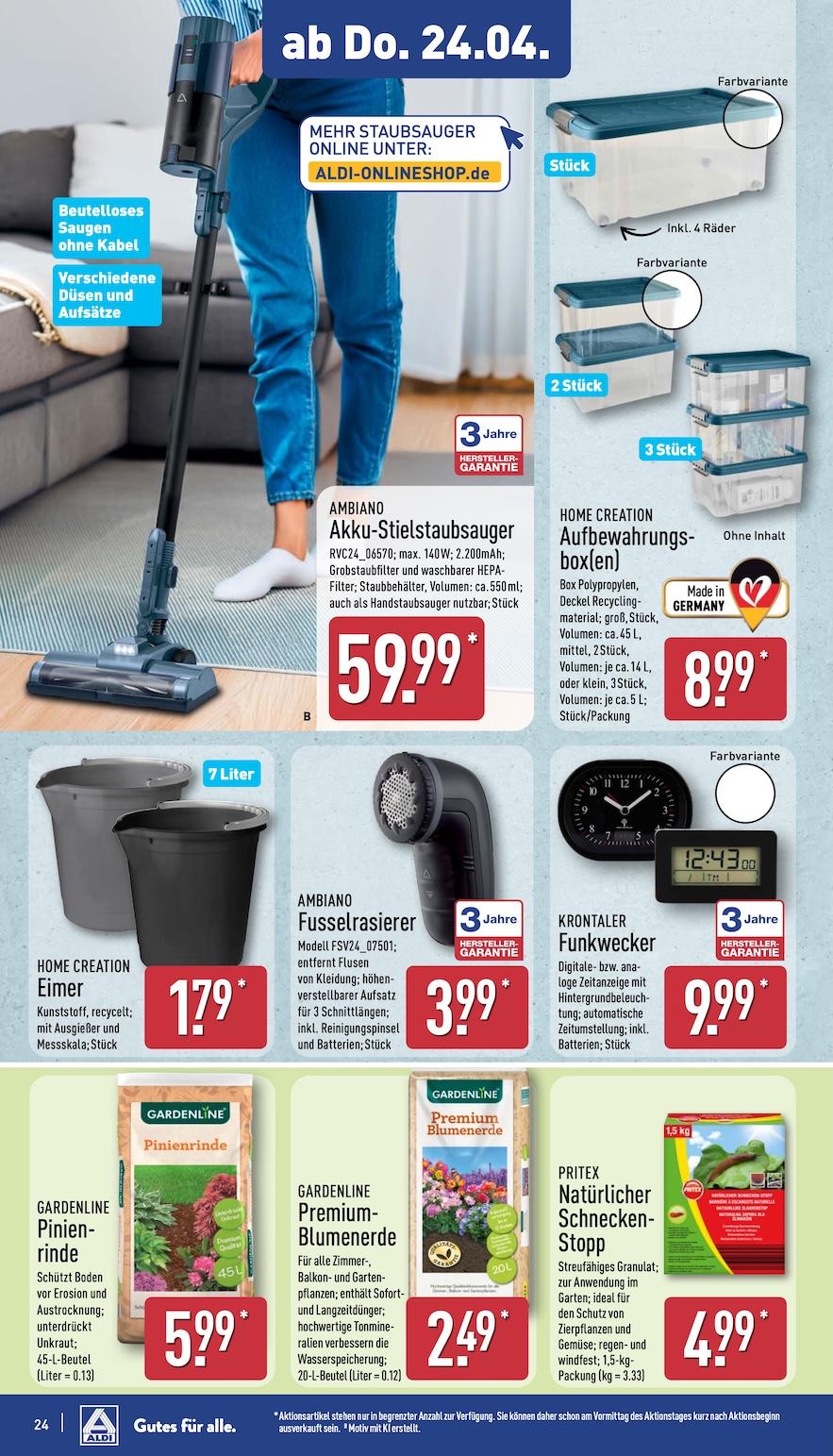 Aldi Aldi Nord Prospekt ab Montag Seite 24