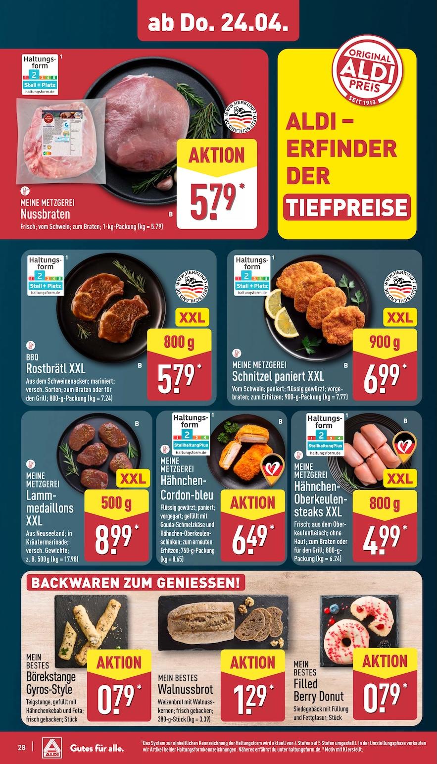 Aldi Aldi Nord Prospekt ab Montag Seite 28