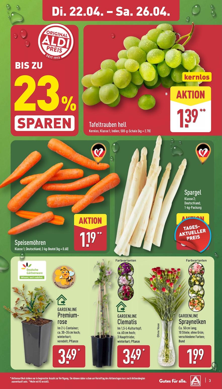 Aldi Aldi Nord Prospekt ab Montag Seite 3