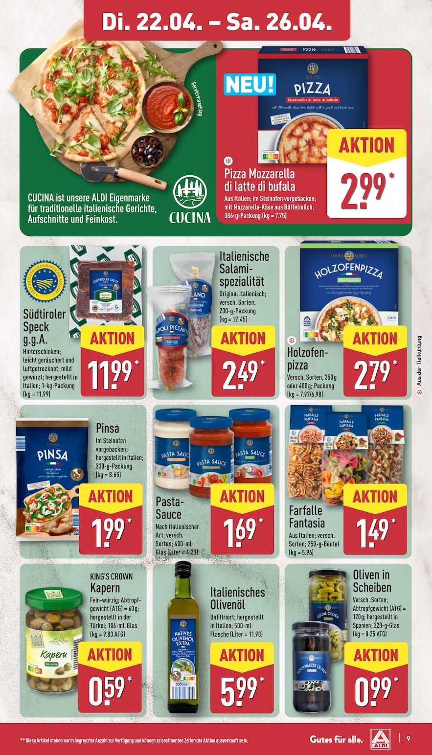 Aldi Aldi Nord Prospekt ab Montag Seite 9