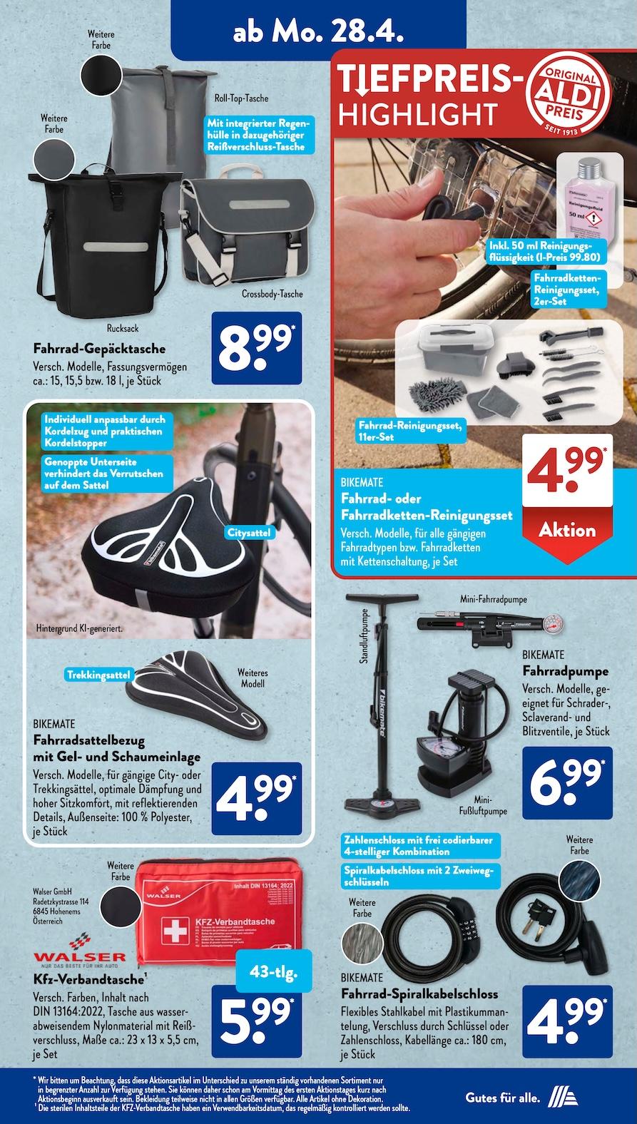 Aldi Aldi Süd Prospekt ab Montag Seite 3