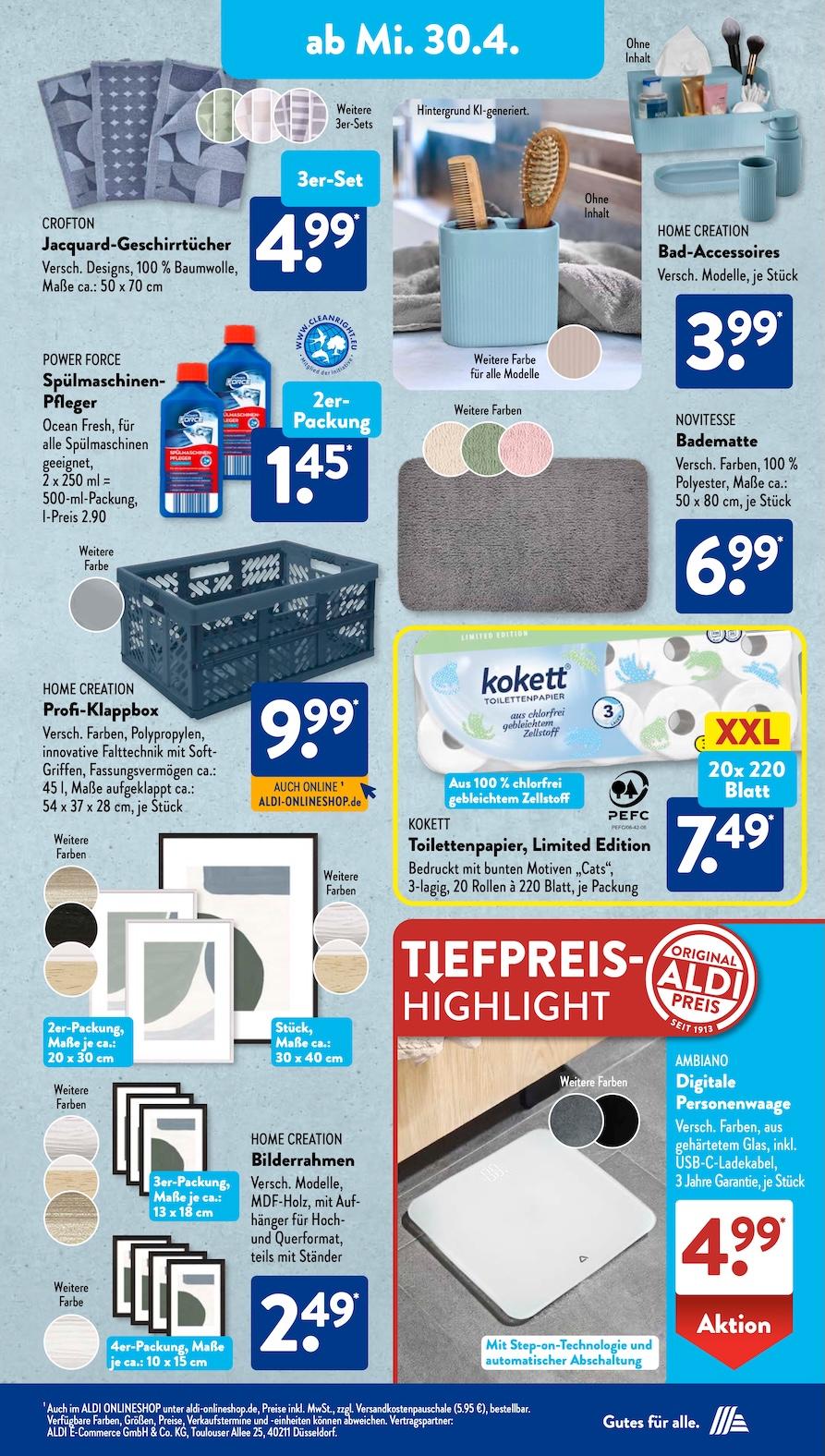 Aldi Aldi Süd Prospekt ab Montag Seite 9