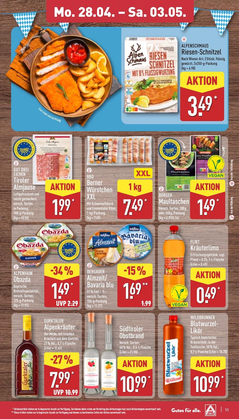 Aldi Aldi Nord Prospekt ab Montag Seite 11