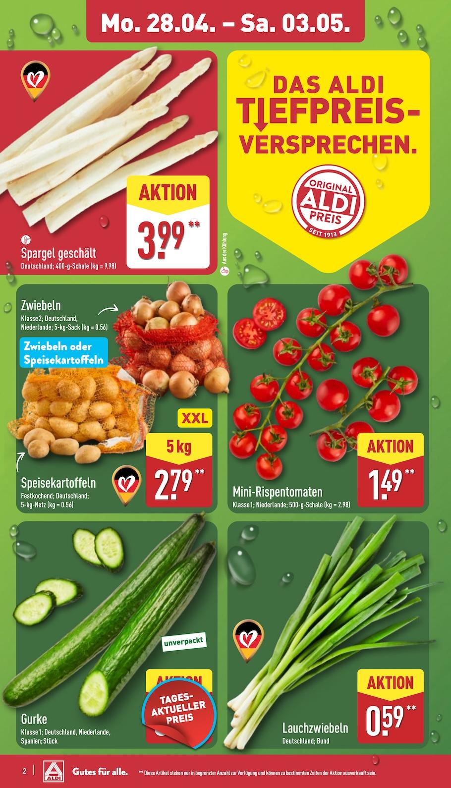 Aldi Aldi Nord Prospekt ab Montag Seite 2