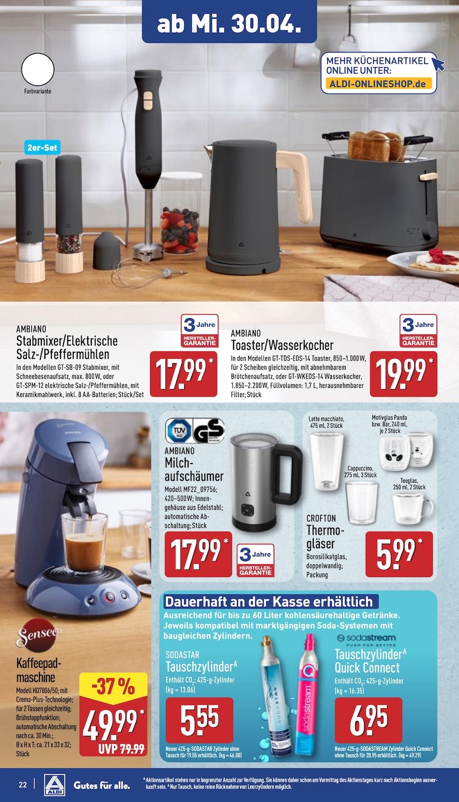 Aldi Aldi Nord Prospekt ab Montag Seite 22