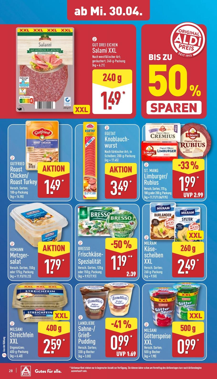 Aldi Aldi Nord Prospekt ab Montag Seite 28