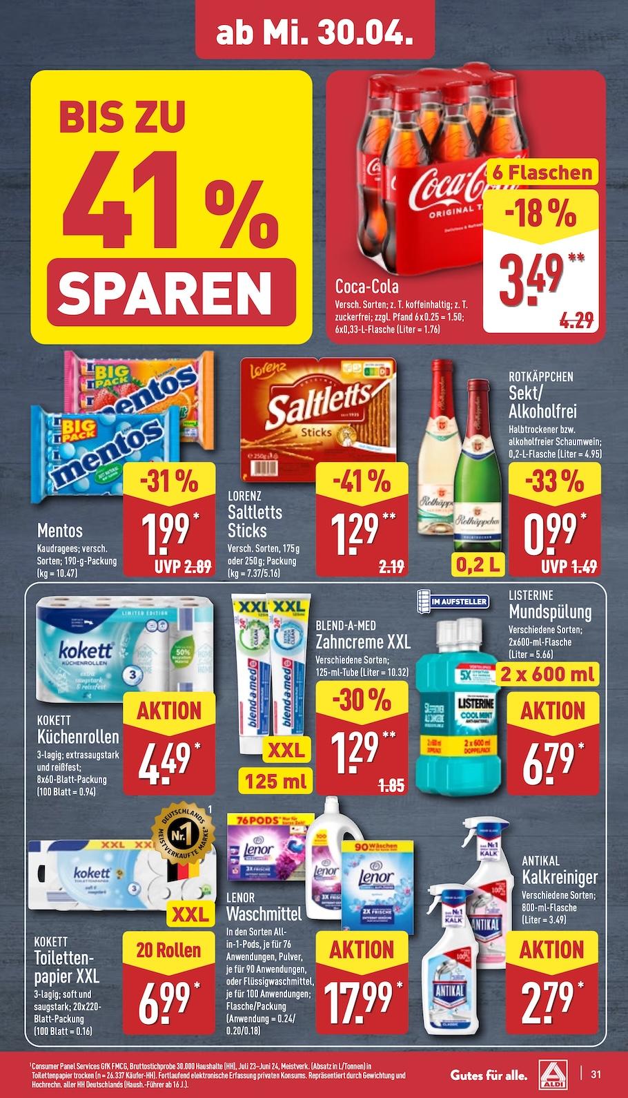 Aldi Aldi Nord Prospekt ab Montag Seite 31