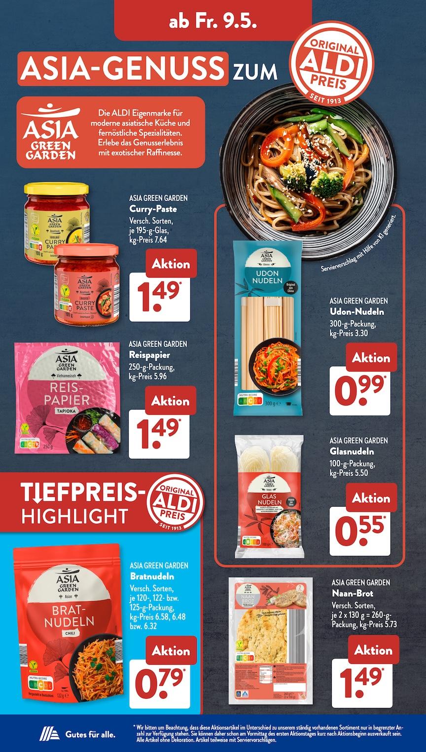 Aldi Aldi Süd Prospekt ab Montag Seite 18