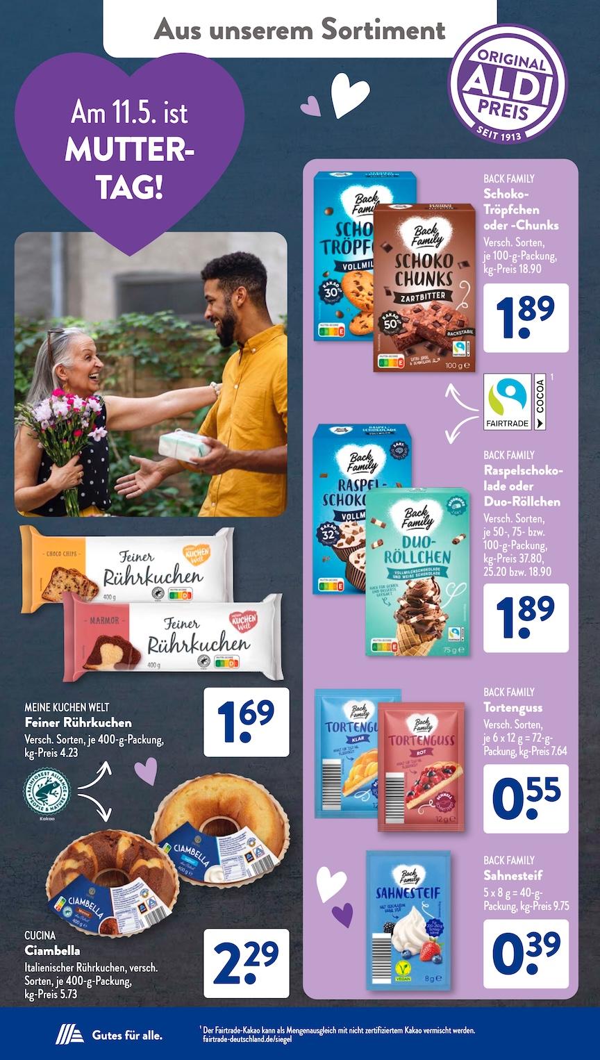 Aldi Aldi Süd Prospekt ab Montag Seite 21