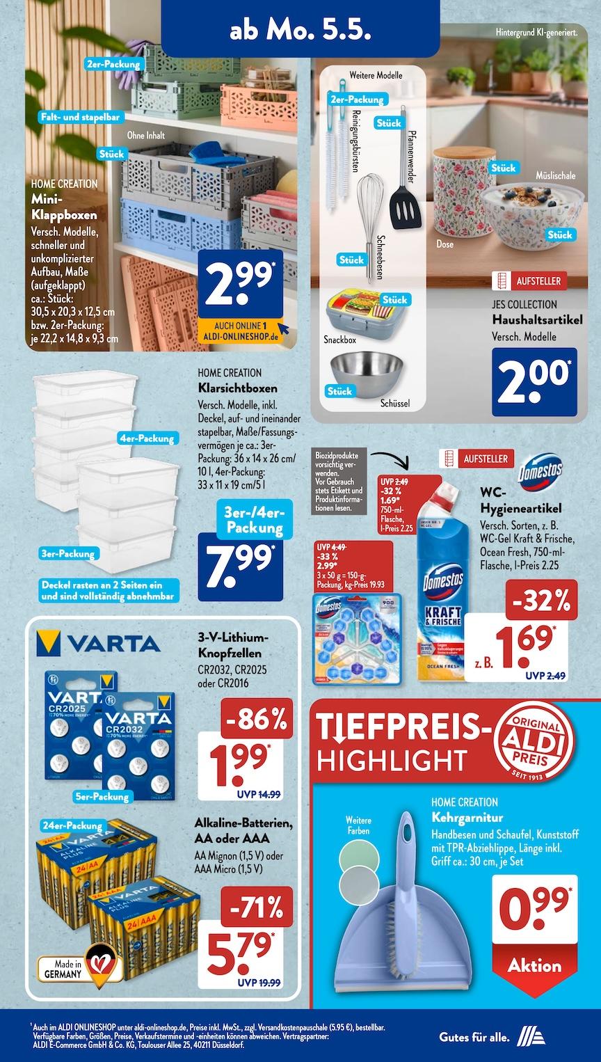 Aldi Aldi Süd Prospekt ab Montag Seite 3