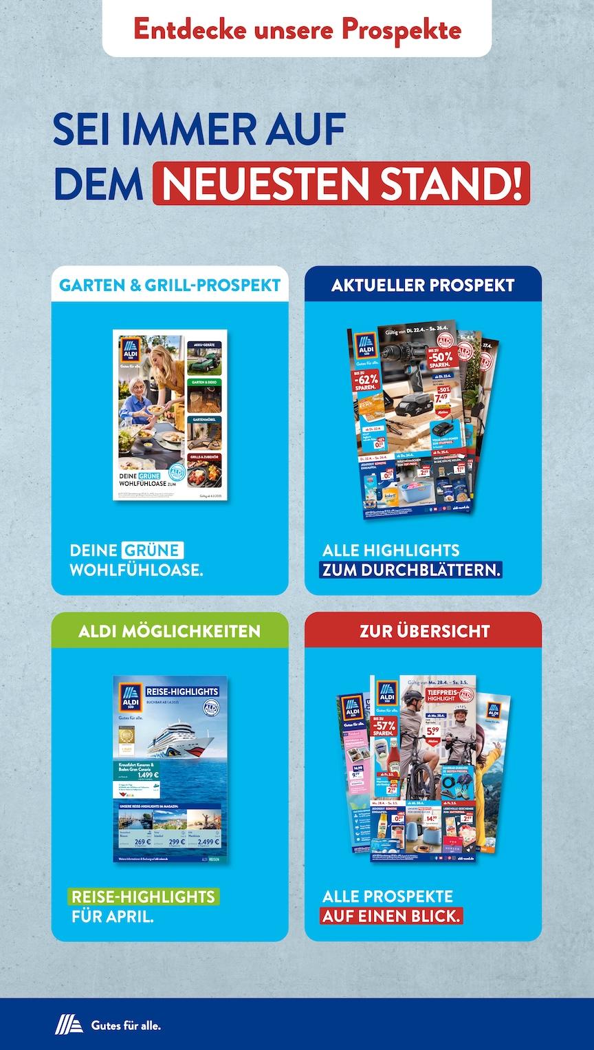 Aldi Aldi Süd Prospekt ab Montag Seite 38