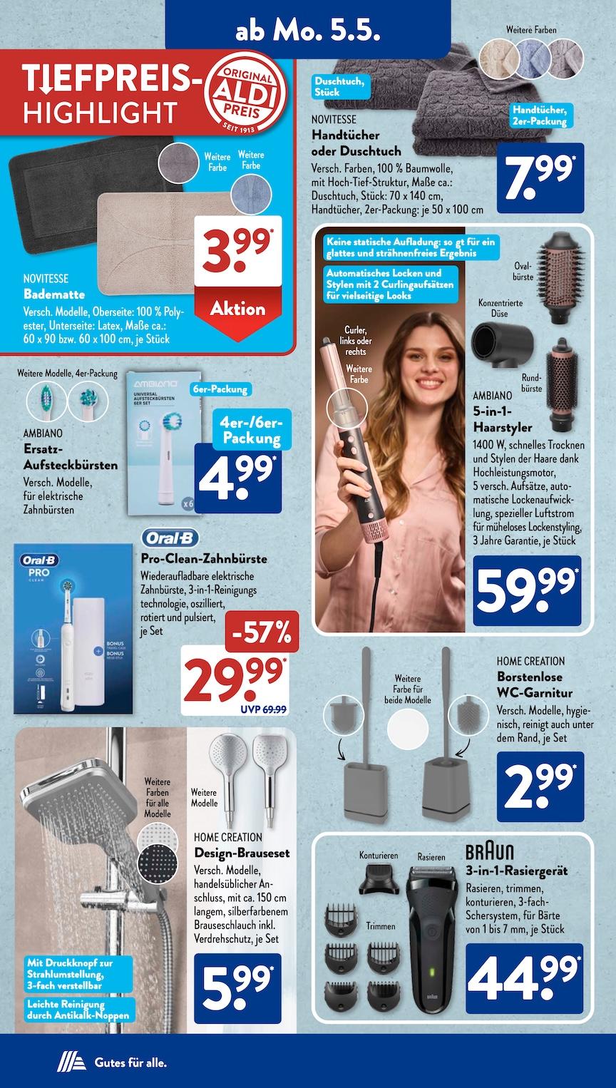 Aldi Aldi Süd Prospekt ab Montag Seite 4