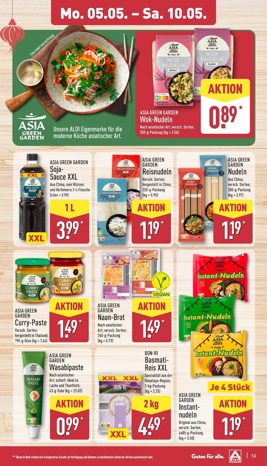 Aldi Aldi Nord Prospekt ab Montag Seite 13