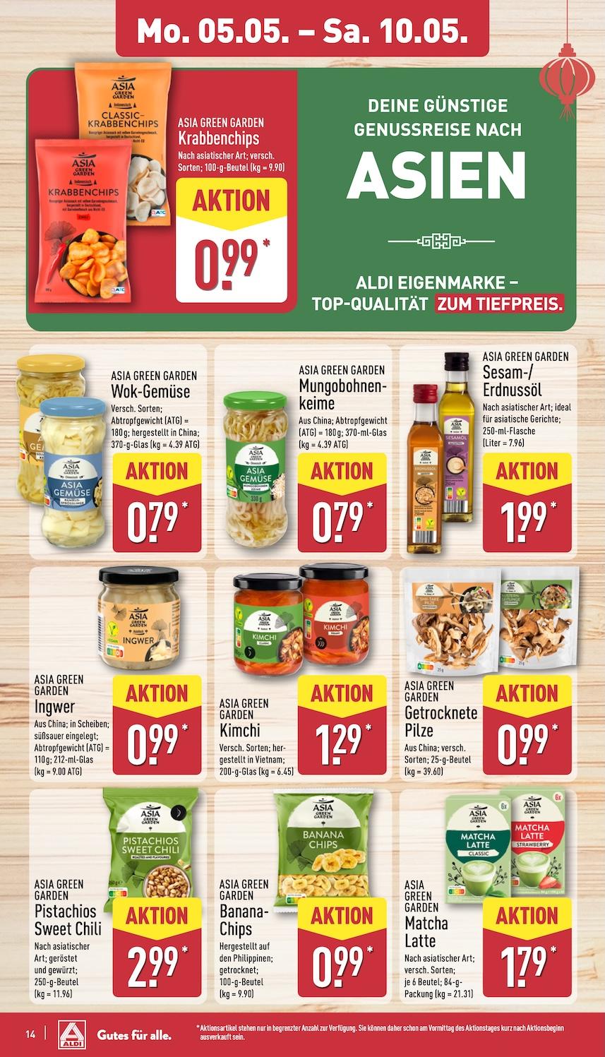 Aldi Aldi Nord Prospekt ab Montag Seite 14
