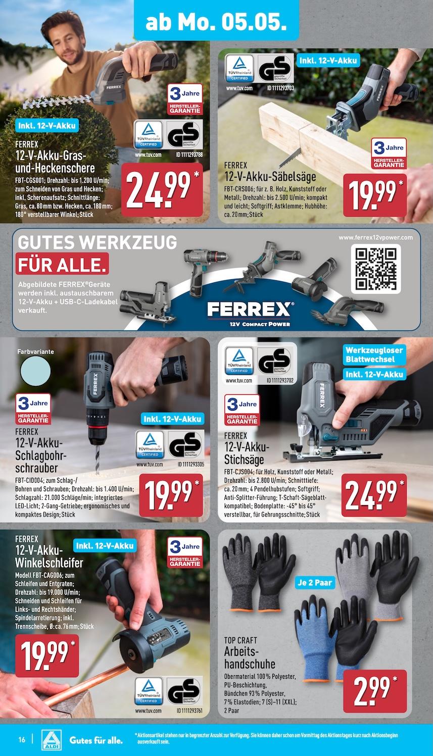 Aldi Aldi Nord Prospekt ab Montag Seite 16