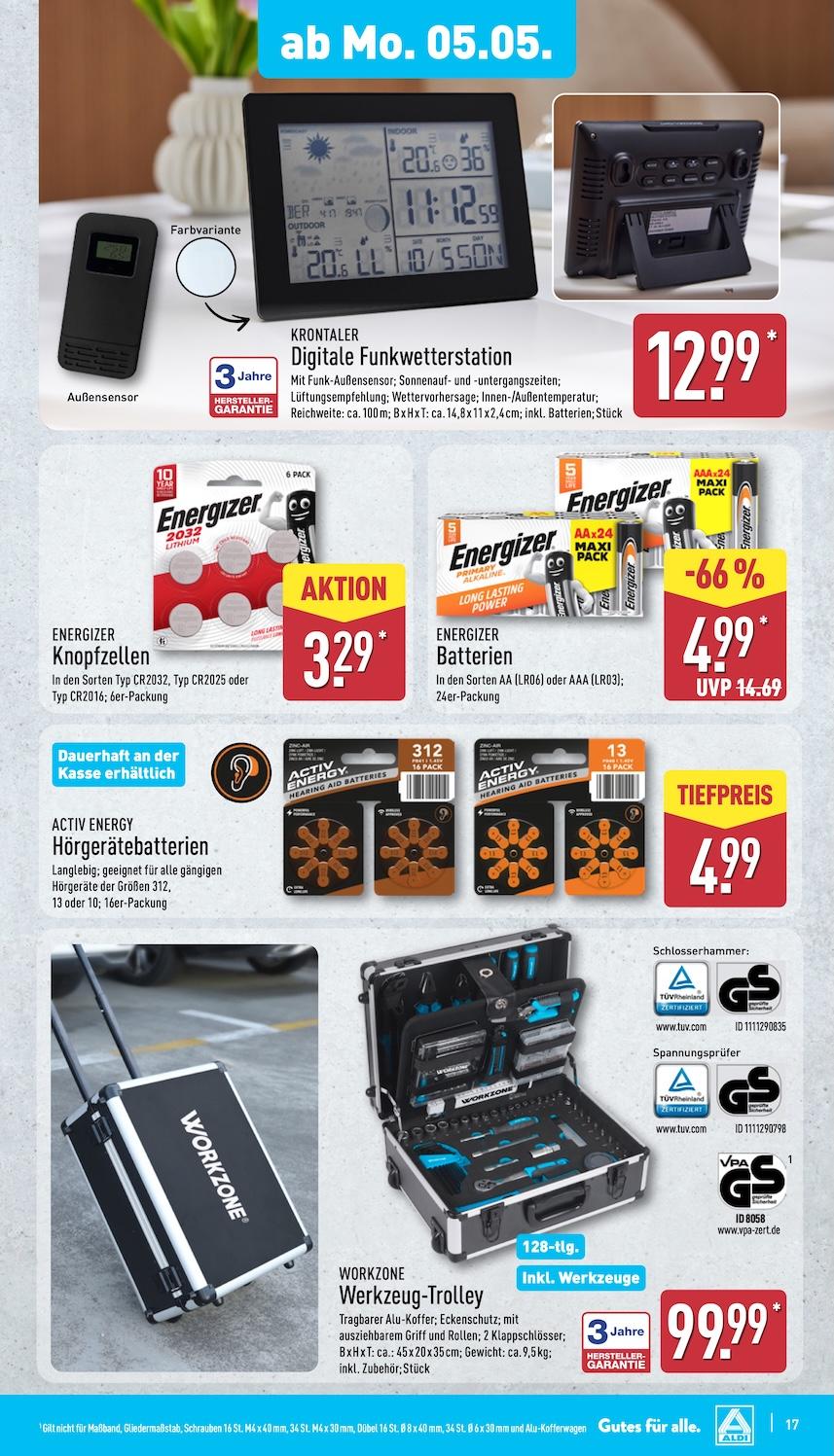 Aldi Aldi Nord Prospekt ab Montag Seite 17