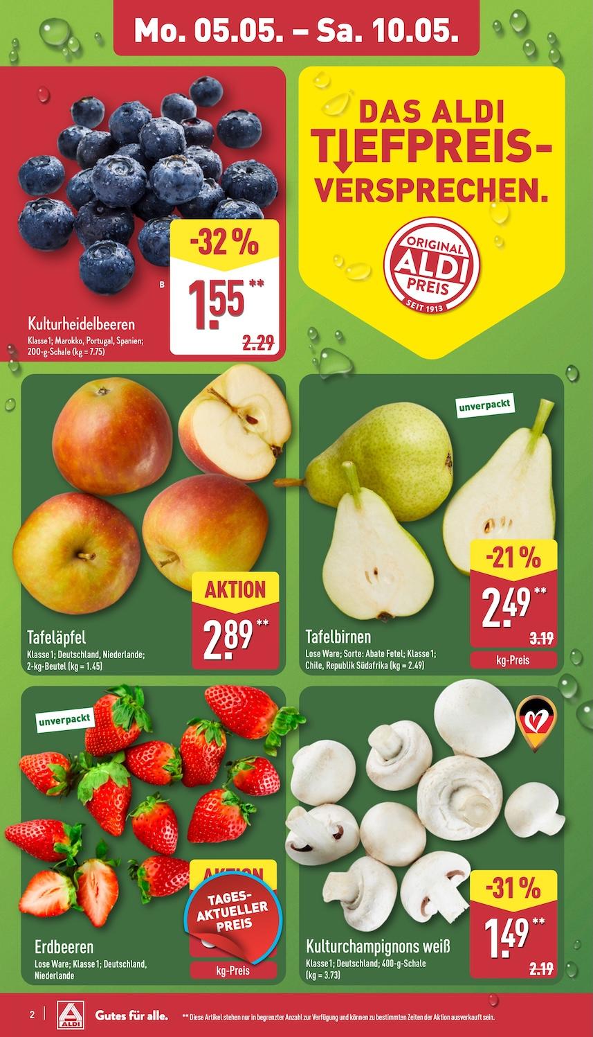 Aldi Aldi Nord Prospekt ab Montag Seite 2