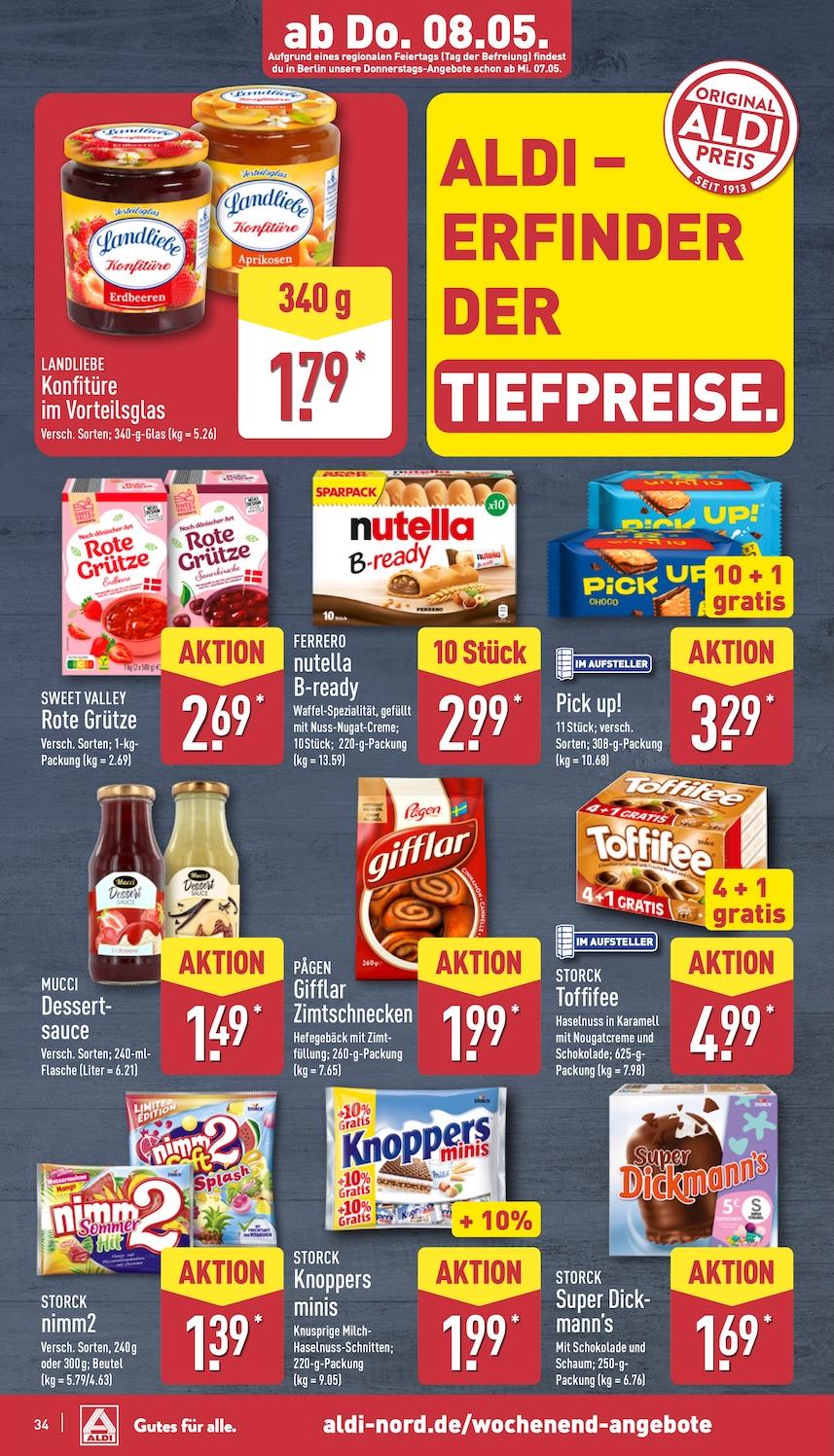 Aldi Aldi Nord Prospekt ab Montag Seite 34