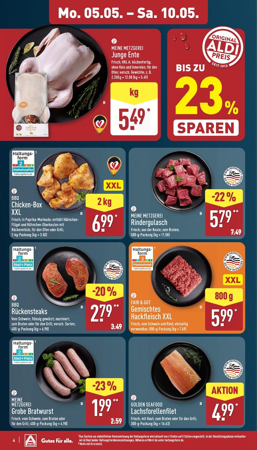 Aldi Aldi Nord Prospekt ab Montag Seite 4