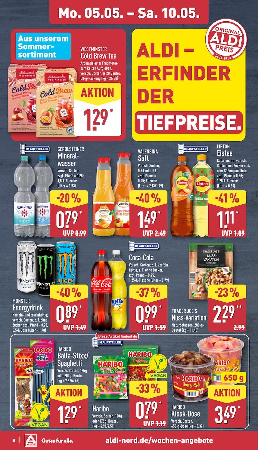 Aldi Aldi Nord Prospekt ab Montag Seite 8