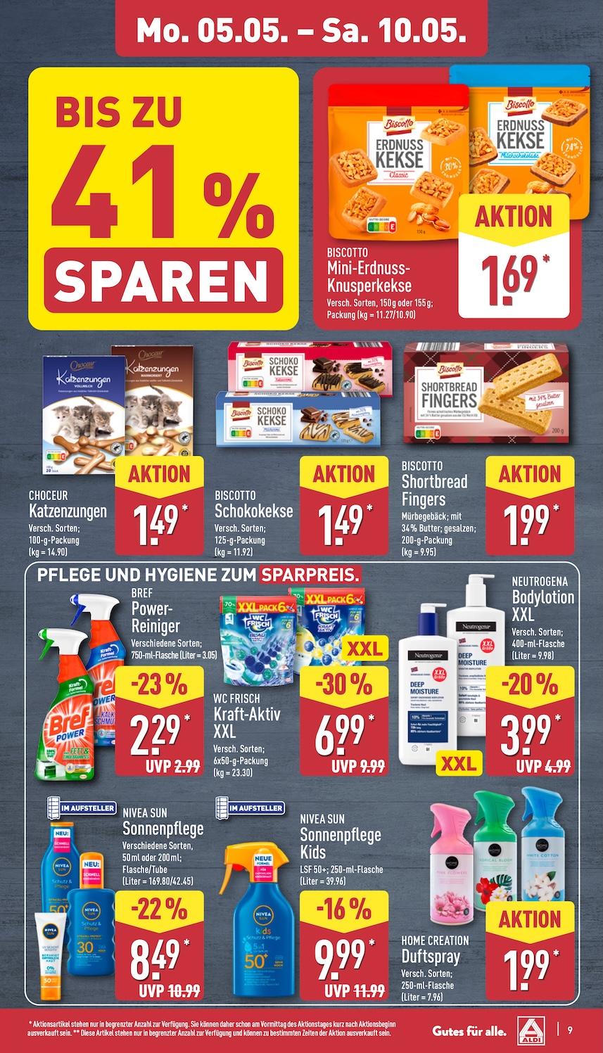 Aldi Aldi Nord Prospekt ab Montag Seite 9