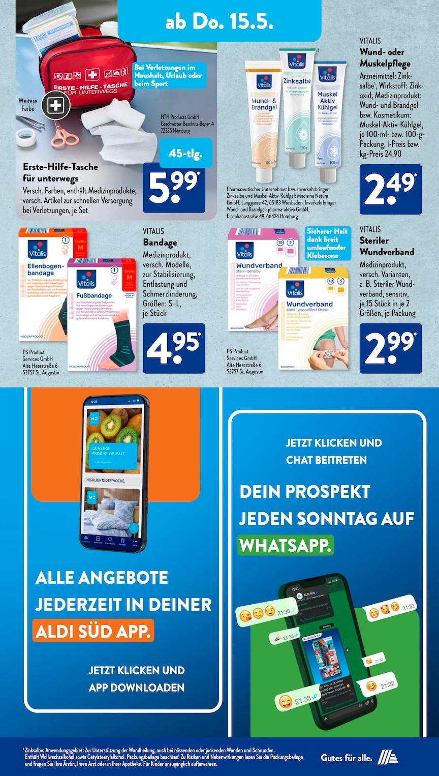 Aldi Aldi Süd Prospekt ab Montag Seite 10