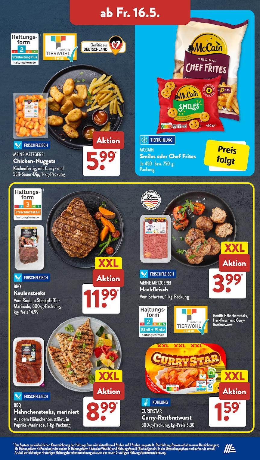 Aldi Aldi Süd Prospekt ab Montag Seite 16