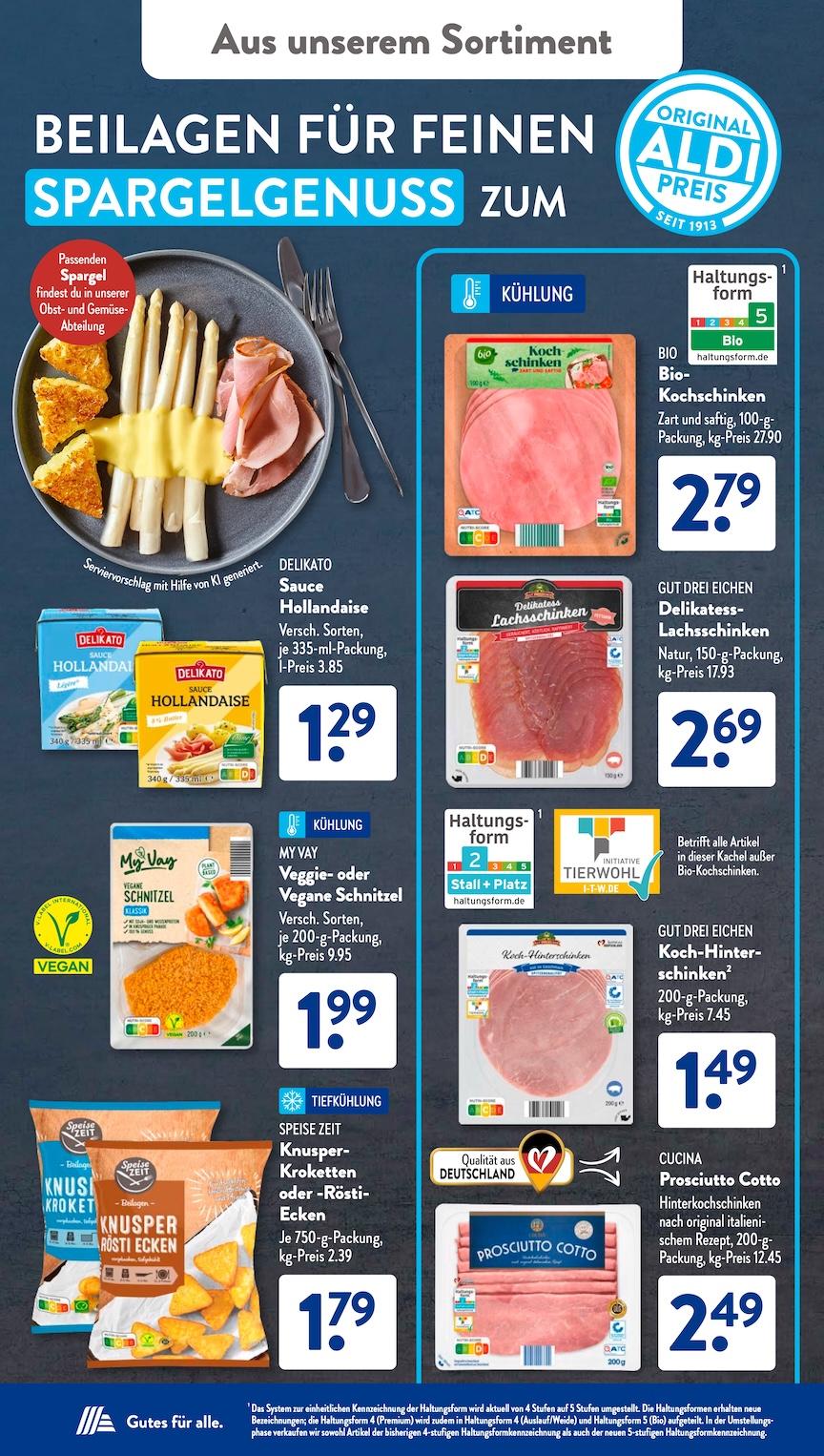 Aldi Aldi Süd Prospekt ab Montag Seite 20